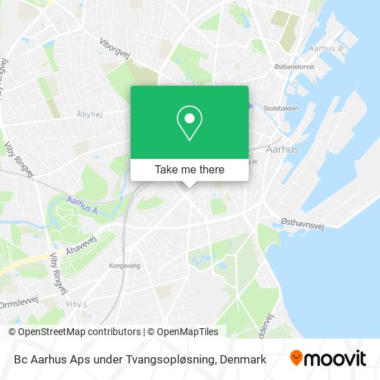 Bc Aarhus Aps under Tvangsopløsning map