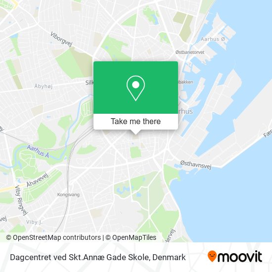 Dagcentret ved Skt.Annæ Gade Skole map