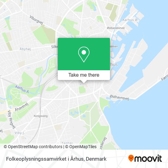 Folkeoplysningssamvirket i Århus map