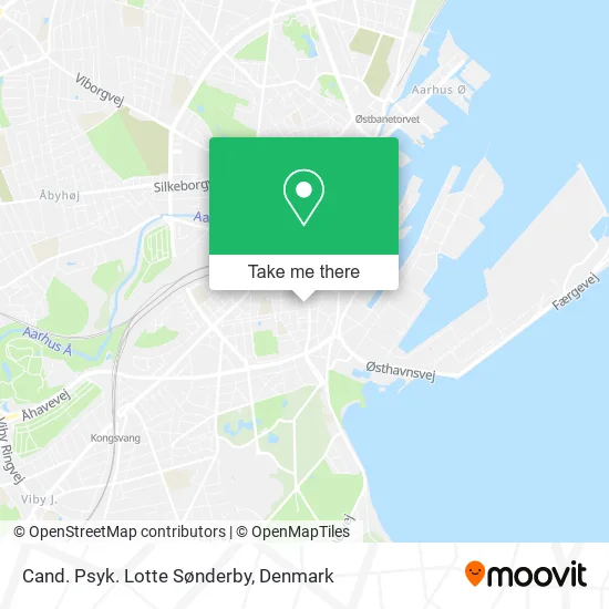 Cand. Psyk. Lotte Sønderby map