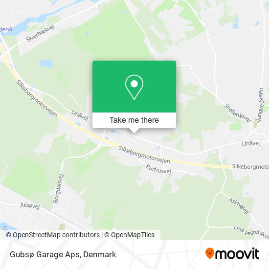 Gubsø Garage Aps map