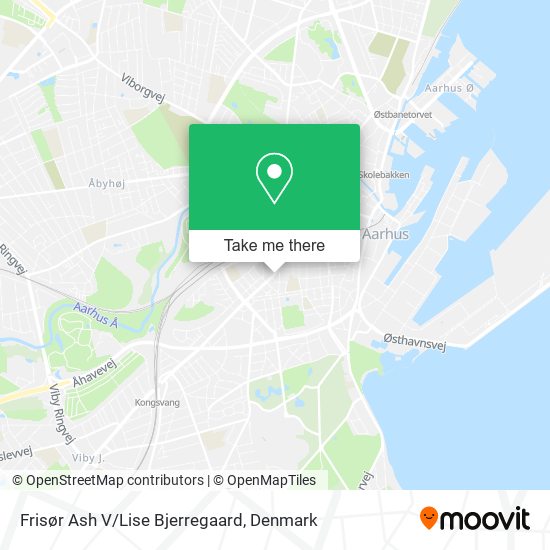 Frisør Ash V/Lise Bjerregaard map