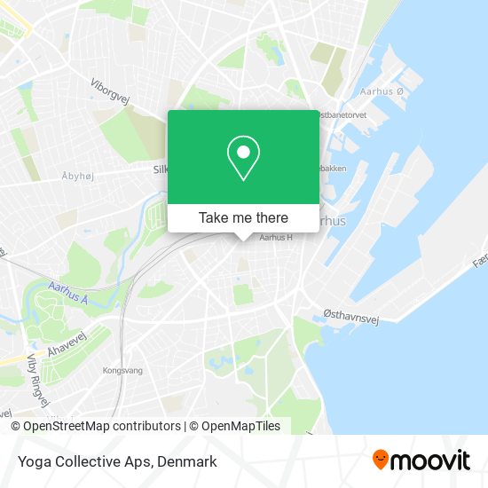 Yoga Collective Aps map