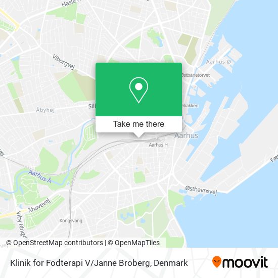 Klinik for Fodterapi V / Janne Broberg map