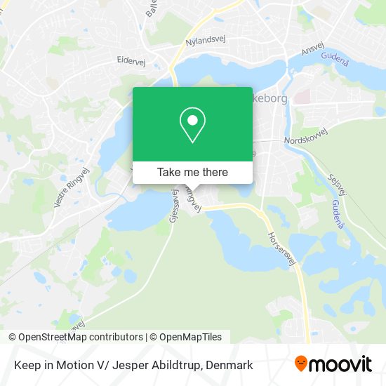 Keep in Motion V/ Jesper Abildtrup map