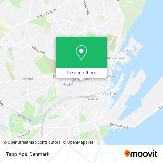 Tapp Aps map