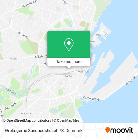 Ørelægerne Sundhedshuset i/S map