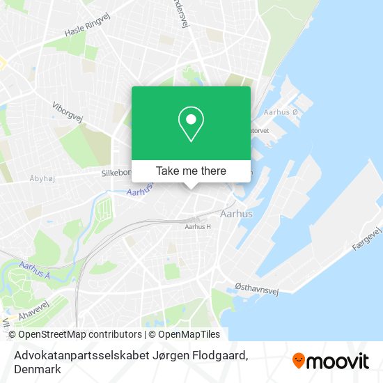 Advokatanpartsselskabet Jørgen Flodgaard map