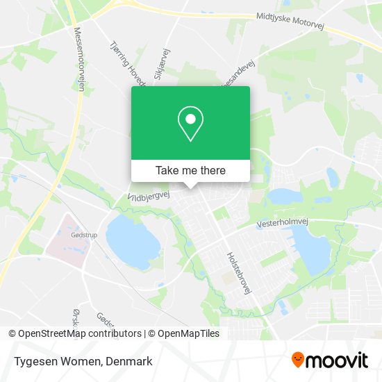 Tygesen Women map