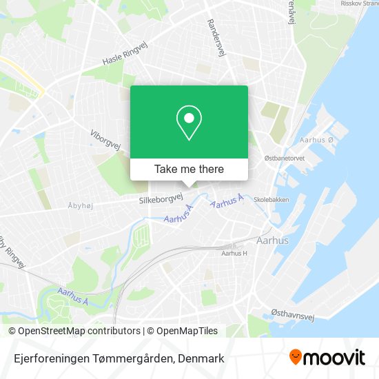 Ejerforeningen Tømmergården map