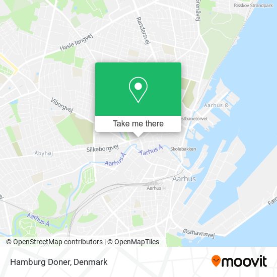 Hamburg Doner map