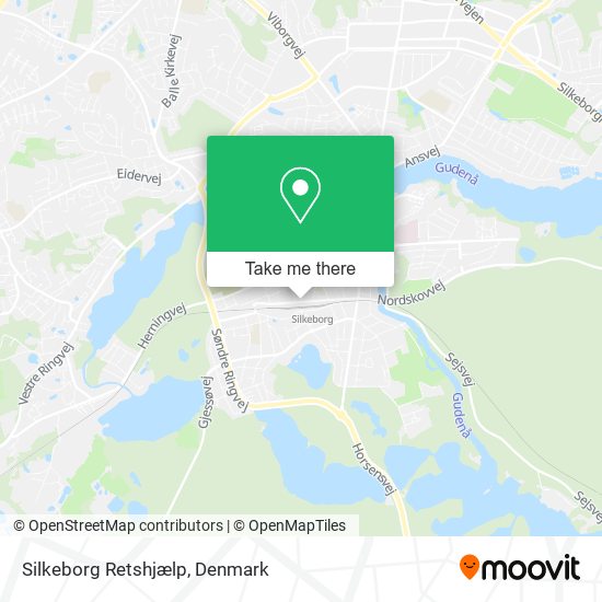 Silkeborg Retshjælp map