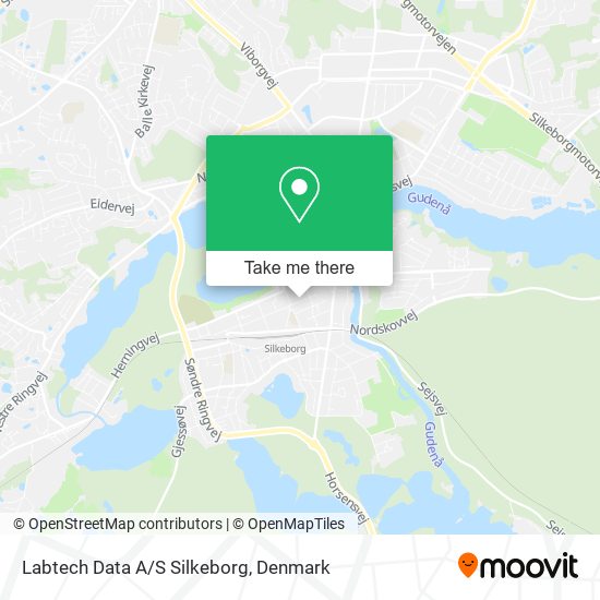 Labtech Data A/S Silkeborg map