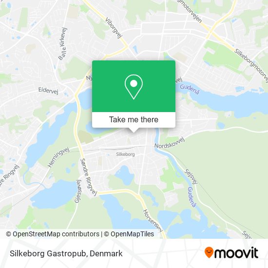 Silkeborg Gastropub map