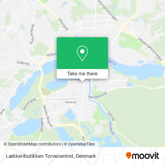 Lækkeributikken Torvecentret map