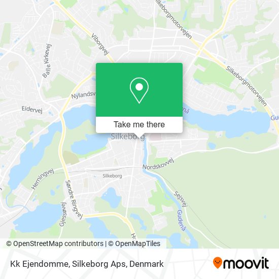 Kk Ejendomme, Silkeborg Aps map