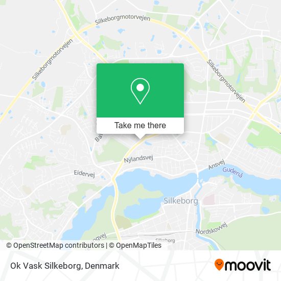 Ok Vask Silkeborg map