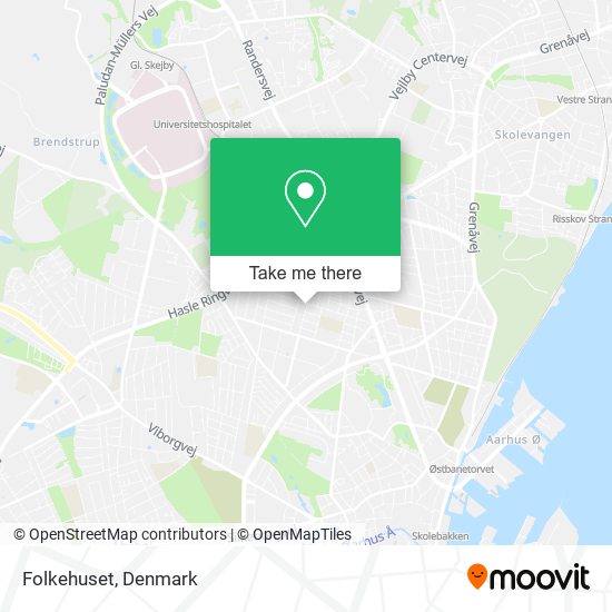 Folkehuset map