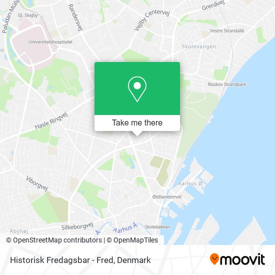 Historisk Fredagsbar - Fred map