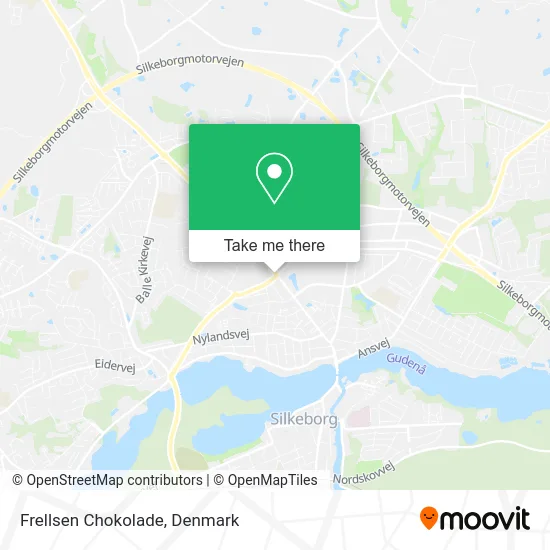Frellsen Chokolade map