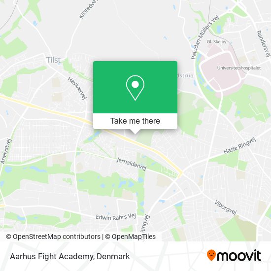 Aarhus Fight Academy map