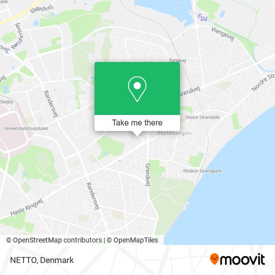 NETTO map