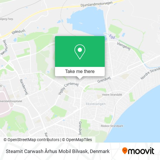 Steamit Carwash Århus Mobil Bilvask map