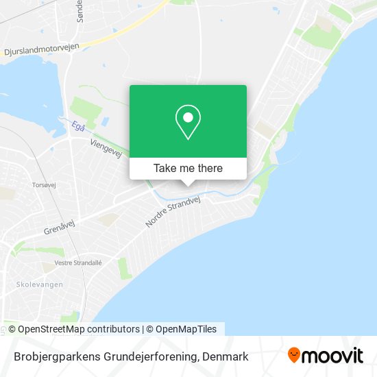 Brobjergparkens Grundejerforening map
