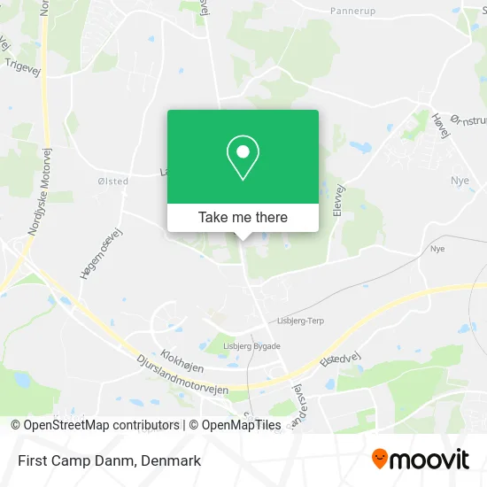First Camp Danm map