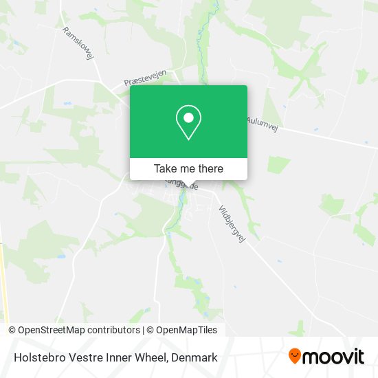 Holstebro Vestre Inner Wheel map