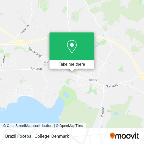 Brazil Football College map