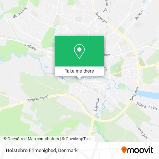 Holstebro Frimenighed map