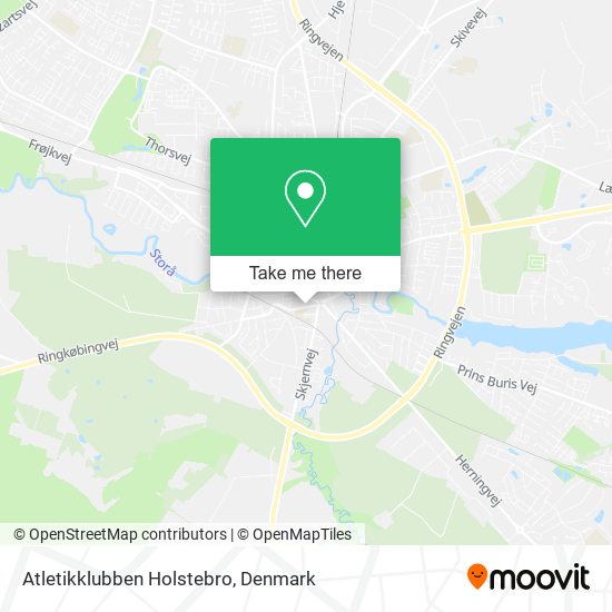 Atletikklubben Holstebro map