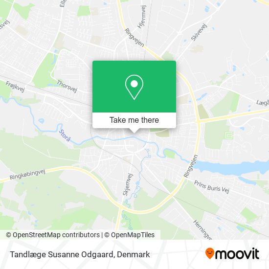 Tandlæge Susanne Odgaard map