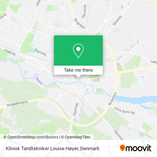 Klinisk Tandtekniker Louise Høyer map