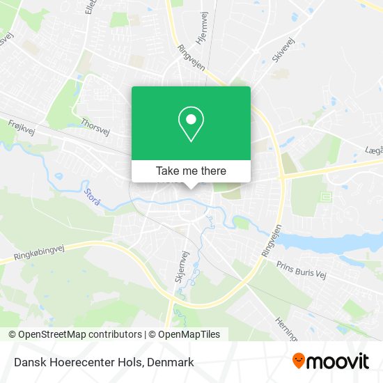 Dansk Hoerecenter Hols map