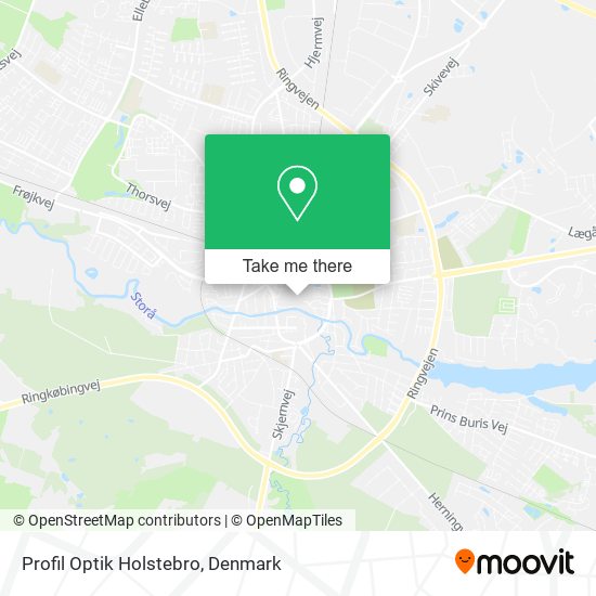 Profil Optik Holstebro map