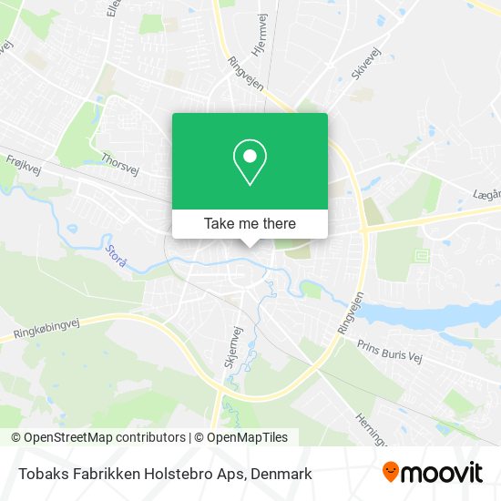 Tobaks Fabrikken Holstebro Aps map