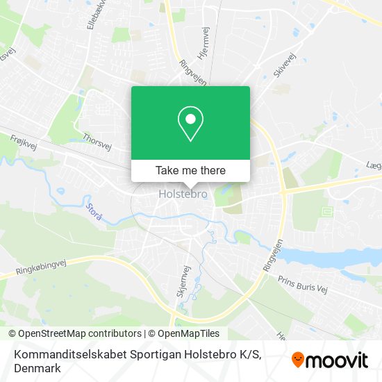 Kommanditselskabet Sportigan Holstebro K / S map