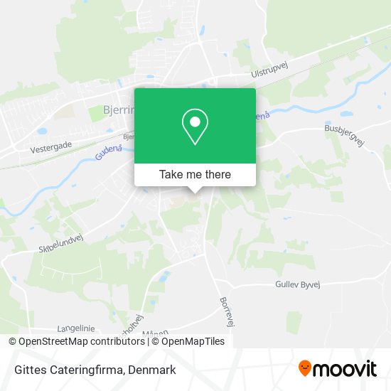 Gittes Cateringfirma map