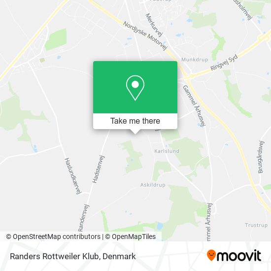 Randers Rottweiler Klub map