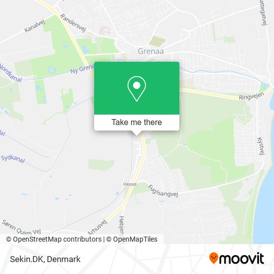 Sekin.DK map