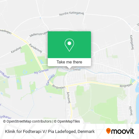 Klinik for Fodterapi V/ Pia Ladefoged map