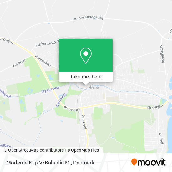 Moderne Klip V/Bahadin M. map