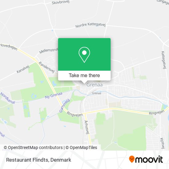 Restaurant Flindts map