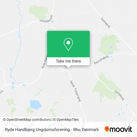 Ryde Handbjerg Ungdomsforening - Rhu map