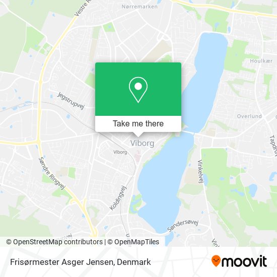 Frisørmester Asger Jensen map