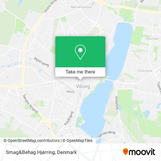 Smag&Behag Hjørring map