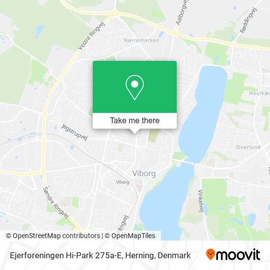 Ejerforeningen Hi-Park 275a-E, Herning map