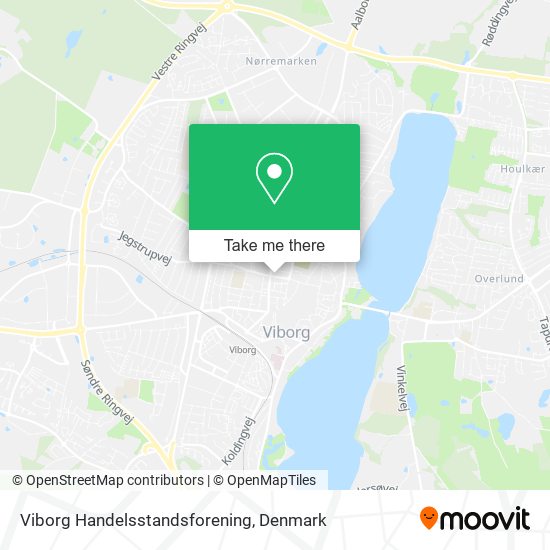 Viborg Handelsstandsforening map